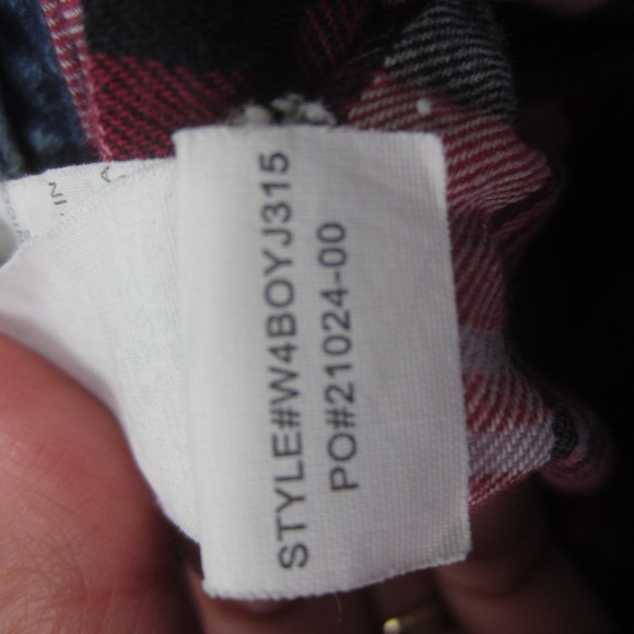 Prana Jeans Womens 0/25 Blue Flannel Lined Straight Leg Outdoor - Picture 10 of 16